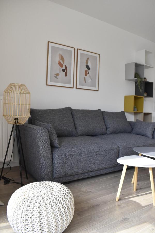 White Apartment Modern Tower Atal Gdynia Exterior foto